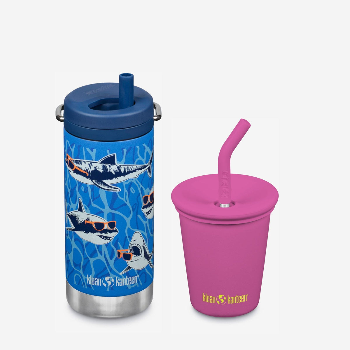 Kid's Sippy Cup and Wide Water Bottle Set O5